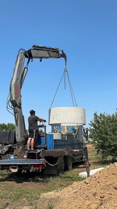 Бетонні кольця з установкою  кс бетонные кольца по області