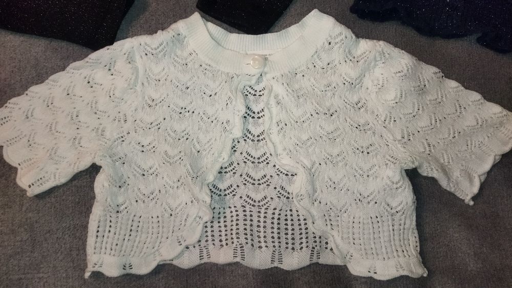 Bolerka H&M, George 2 szt+ sweterek 2-3 lata