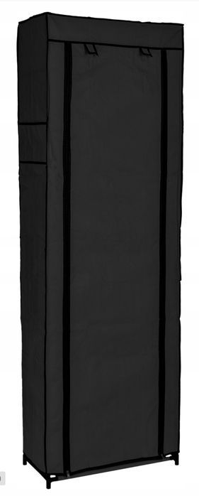 Nowy czarny organizer szafa tekstylna na ubrania buty