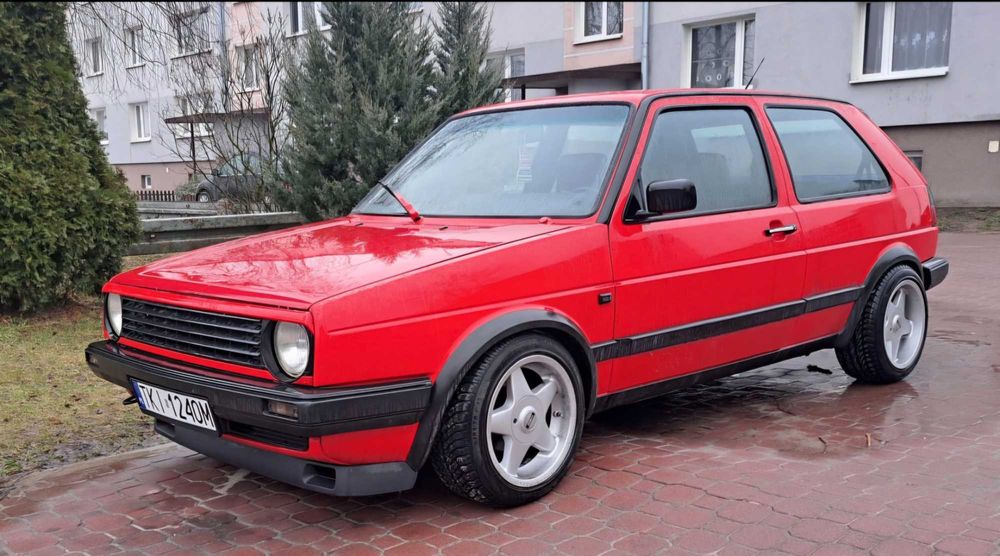VW golf II, znaczki, inne, różne dzwonić pytać.