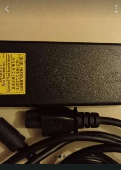 Carregador alimentador Toshiba 19V PA-1750-09