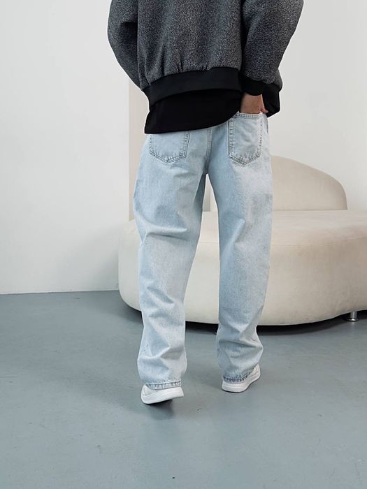 Джинси чоловічі, джинсы мужские свободные широкие relaxed jeans M