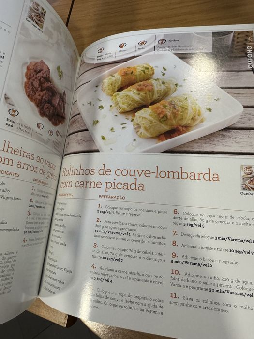 Livro receitas Bimby As 150 melhores receitas de 2011