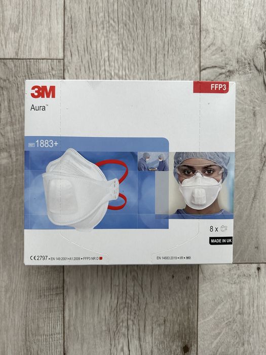 Акця! Маска 3M Aura FFP3 распиратор лепесток пелюстка  розпіратор