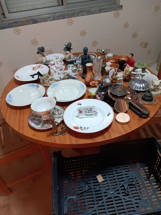 Pecas de decoração.