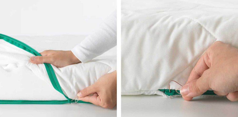 IKEA cama infantil extensível branca, 80x200cm (como nova)