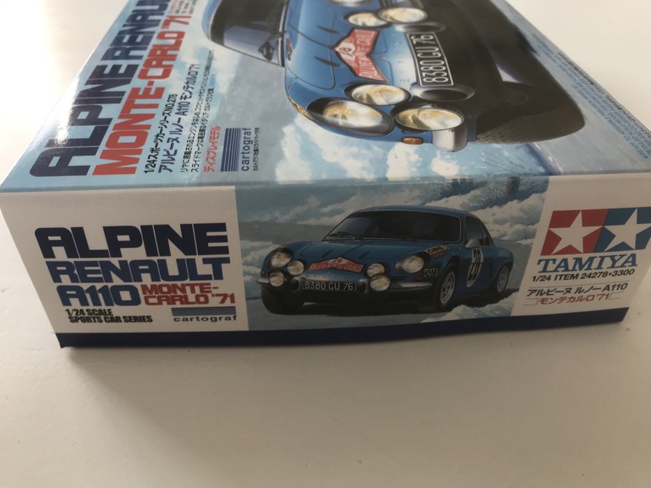 Samochód Alpine Renault A110 Monte-Carlo'71 Tamiya 24278