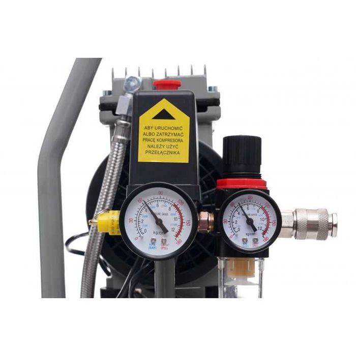 KRAFT&DELE Kompresor Bezolejowy Sprężarka Powietrza 9l 550W KD1384