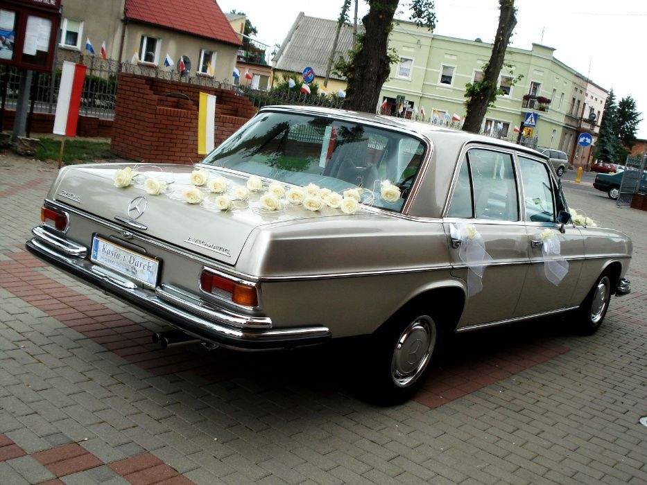 Auto do ślubu Szczecin, Police. Mercedes w108
