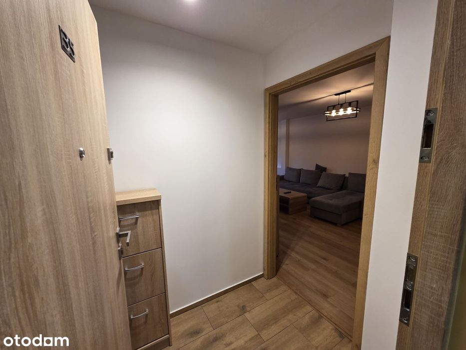 Urządzone mieszkanie parter blisko centrum