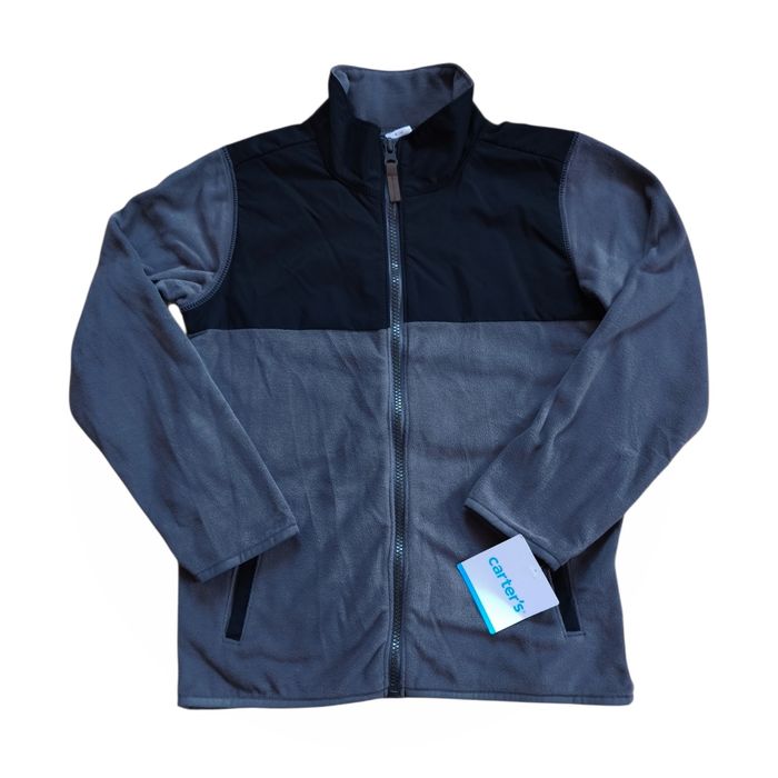 Дитяча флісова,тепла кофта худі на блискавці Carters Oshkosh для хлопч