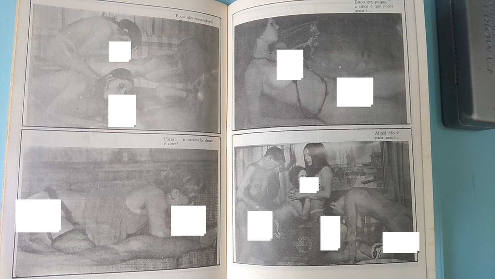 12 revistas para adultos tipo Gina / Tânia explícitas anos 70 RARAS