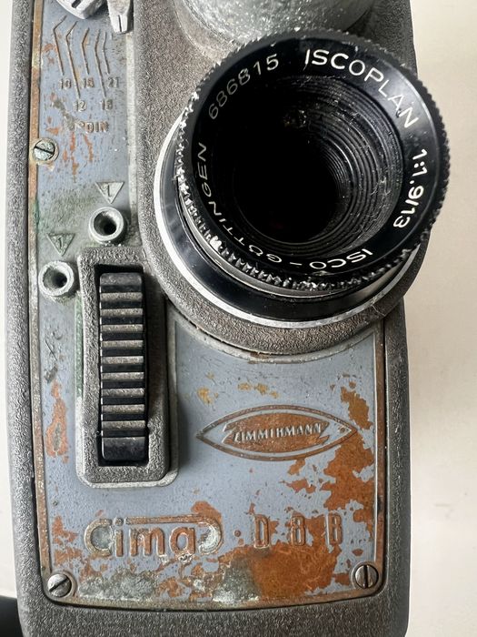 Fantástica máquina de filmar Cima - Origem alemã.