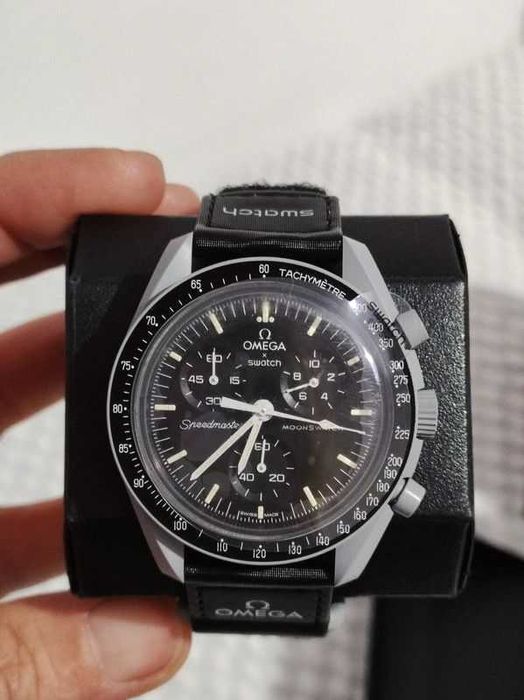 Nowy zegarek Omega Mission to the Moon Black (oryginał)