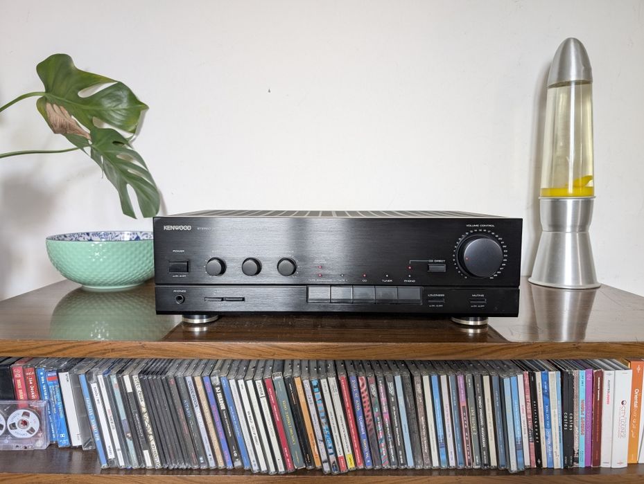 Kenwood KA1010 wzmacniacz stereo, vintage japonia lata 80te