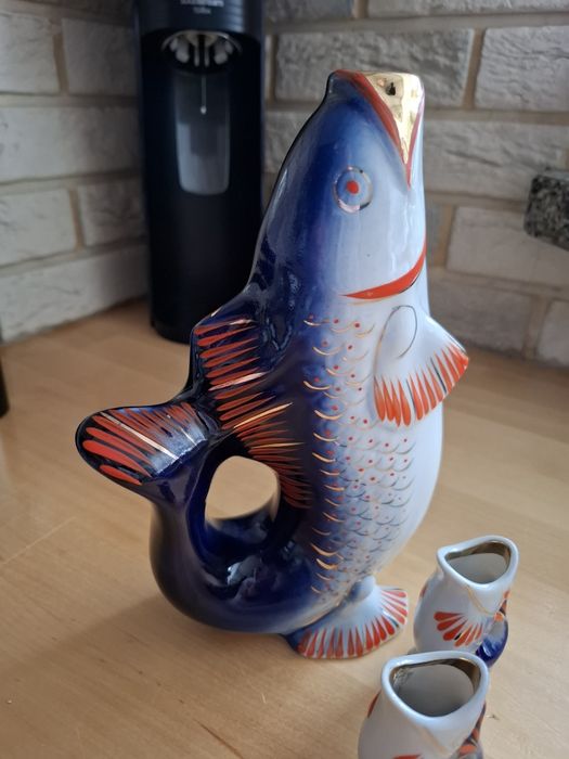 Rybki do wódki kieliszki PRL bdb stan