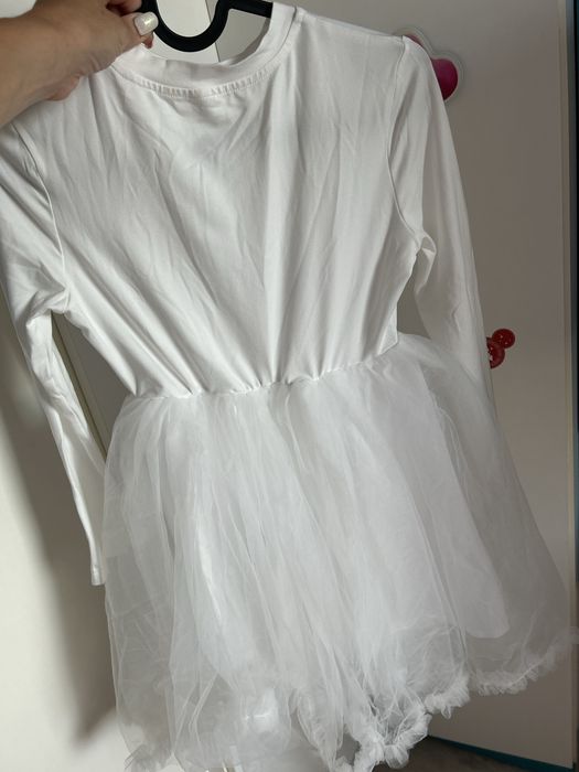 Sukienka dla dziewczynki tweedowa - pled pleid dress wesele komunia