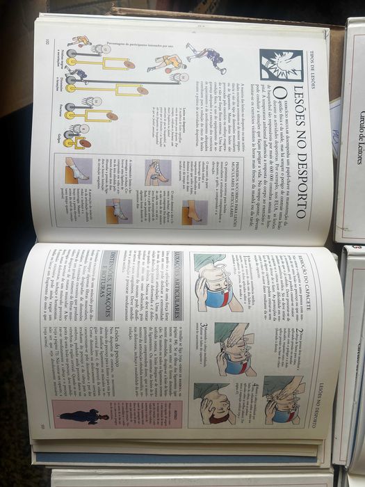 lote livros Biblioteca Medica da Familia Cruz Vermelha