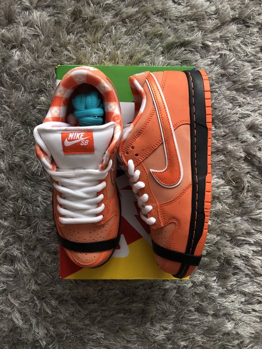 (42) Nike SB Dunk Low x Concepts Orange Locster