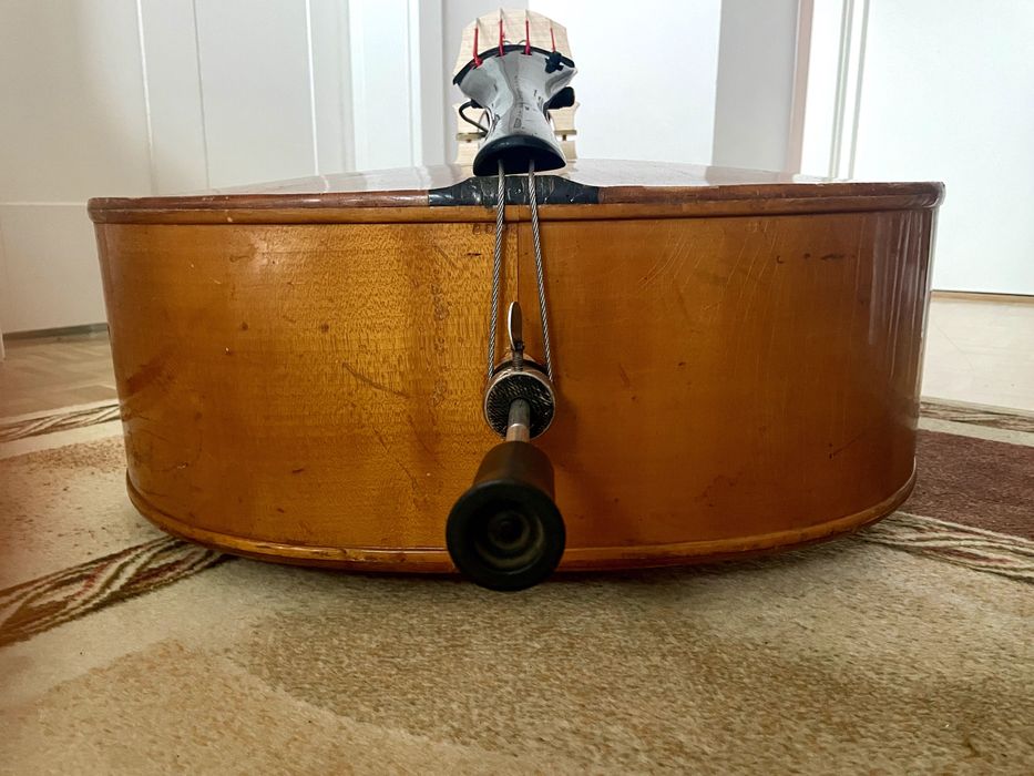 Kontrabas Muzima niemiecki 3/4 drewniany