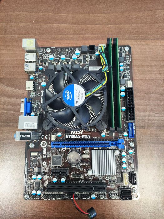 Zestaw i3-3220 / 8gb ram / msi B75