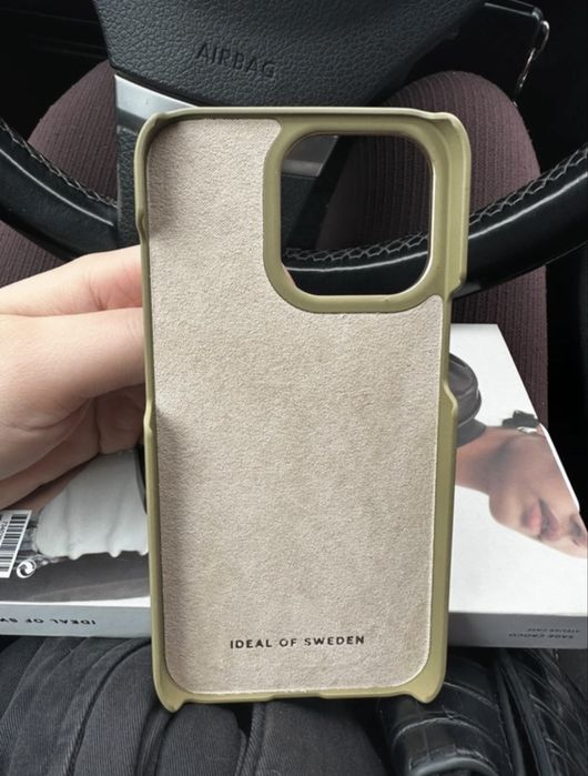 Etui IPhone 13 Pro (sage croco)