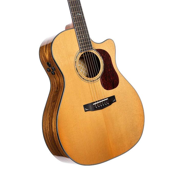 Cort Gold A6 Bocote gitara elektroakustyczna A-6 elektroakustyk top lity świerk - boki i tył lite bocote