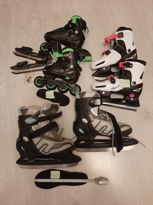 Lyzwo rolki dziecięce 30-42 nowe