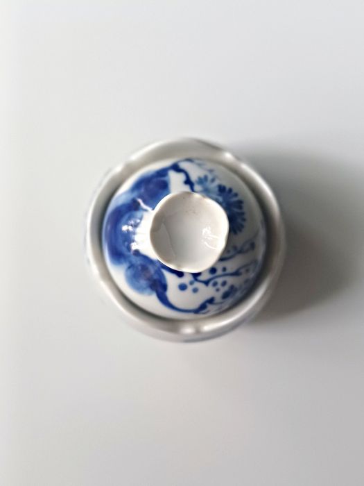 Mała Cukierniczka Cukiernica Meissen Miśnia Blue Onion