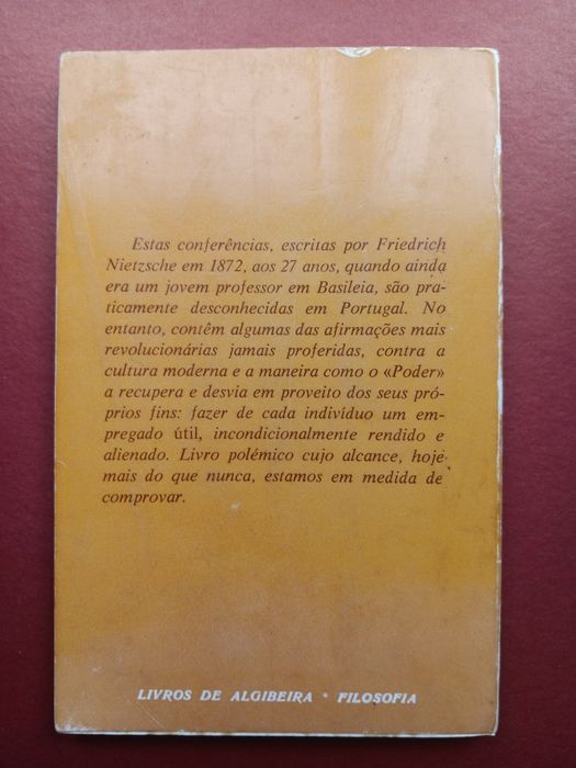 Nietzsche, O Futuro das Instituições de Ensino