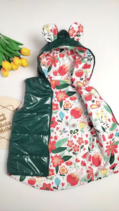 Nowy bezrękawnik kamizelka na wiosnę jesień