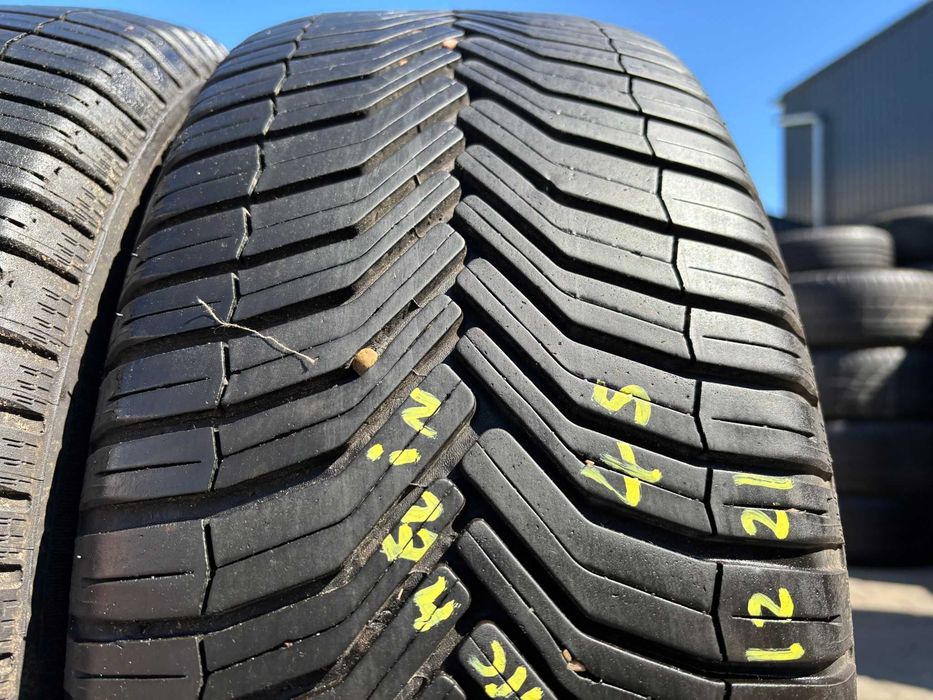 2X OPONY CAŁOROCZNE 215/55R17 94V Michelin CrossClimate+ 6.9MM 2022R SPRAWDZONE CAŁE!