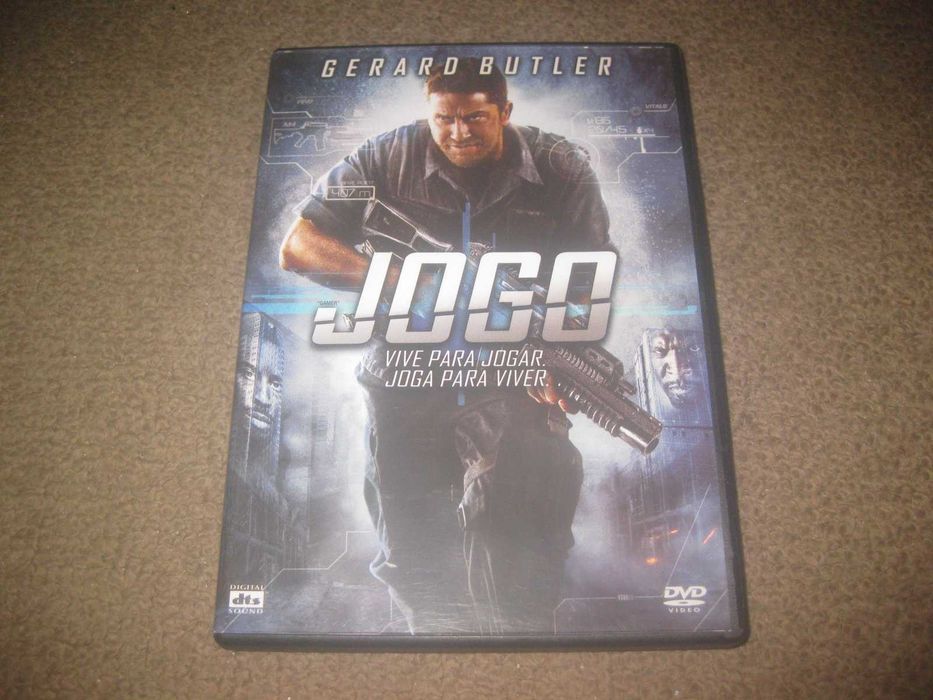 DVD "Jogo" com Gerard Butler