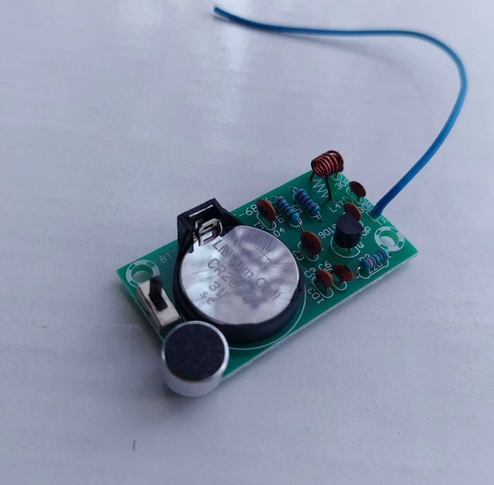 Плата трансмиттер радио микрофон контроллер аудио прослушка для дрона