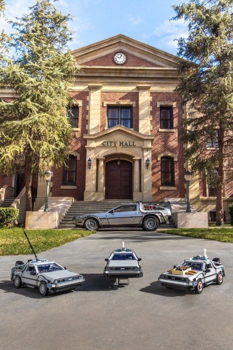 Конструктор Машина часу Делоріан Назад у майбутнє 10300, 1872 деталі