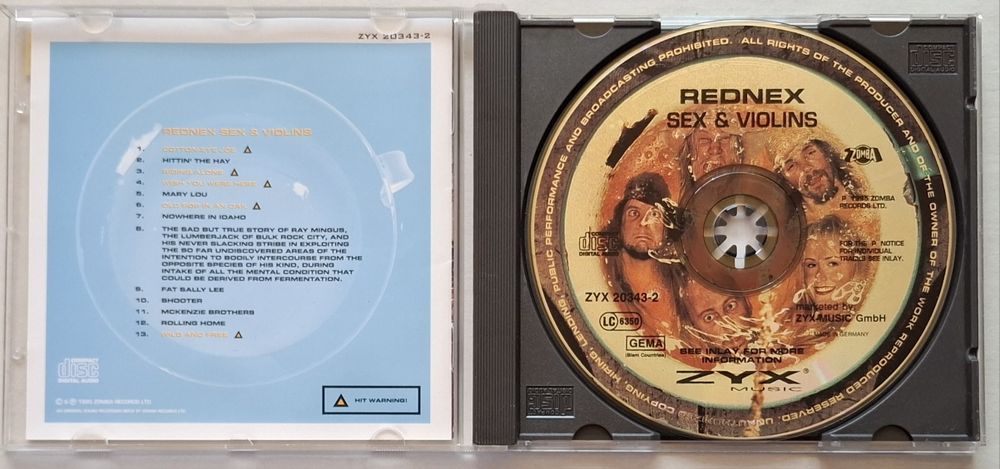 2 płyty CD REDNEX / 1995, 2OOO GER