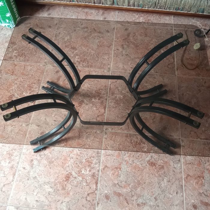 Centro de mesa em vidro