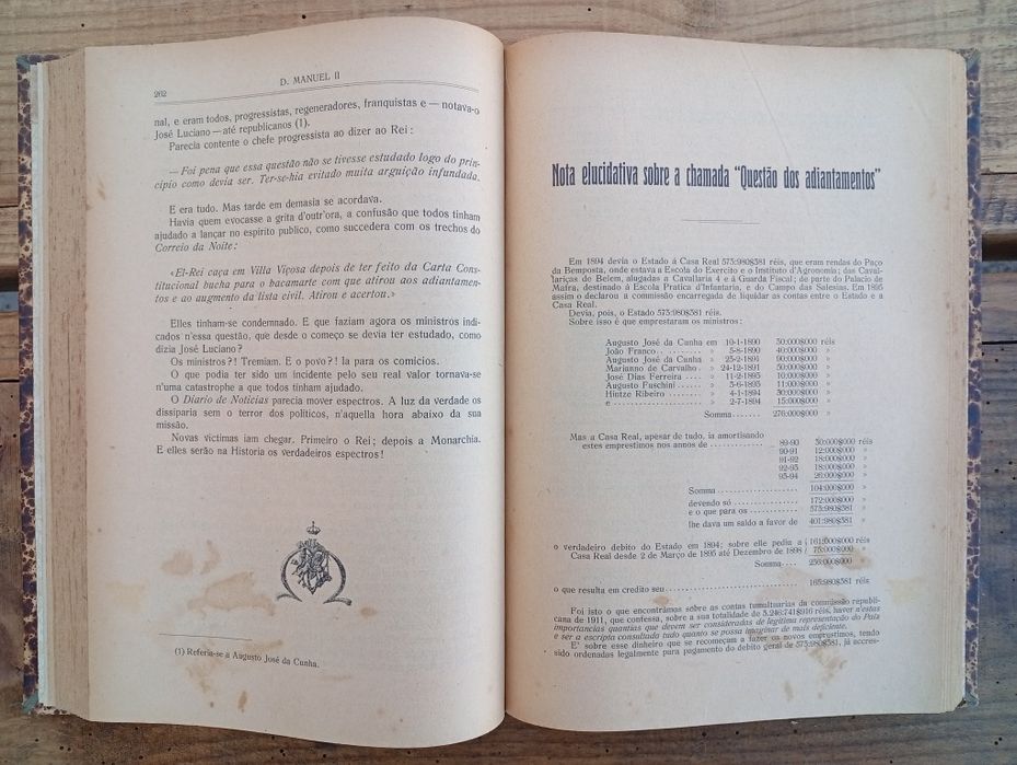 obra "D. Manuel II: Memórias para a História do seu Reinado"