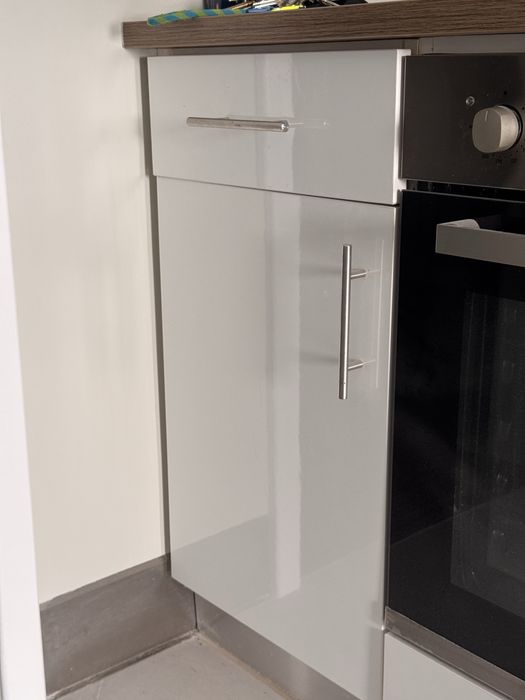 Portas/frentes de cozinha branco brilho - NOVAS - conjunto completo