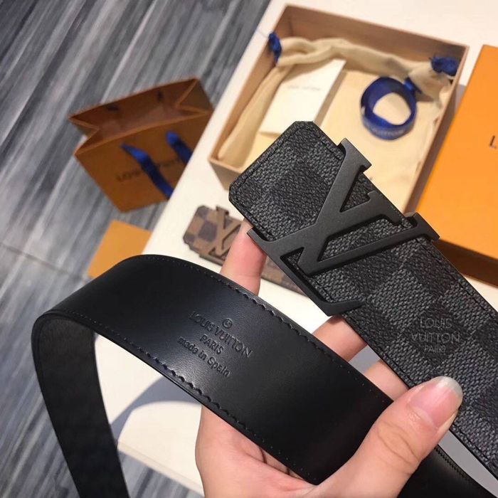 Мужской ремень Louis Vuitton в подарочном наборе  чоловічий ремінь луі