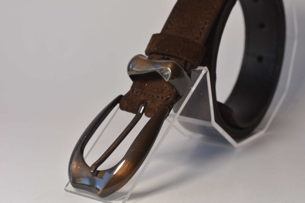 Stylowy damski pasek skórzany Made in Italy