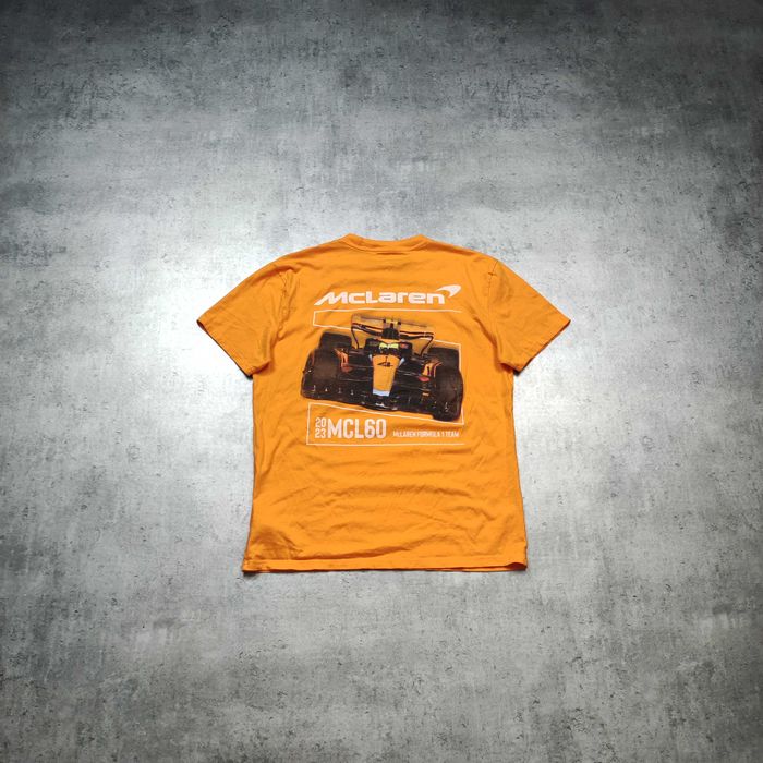 MĘSKA Koszulka PREMIUM Bawełna Racing Wyścigi Logo Hollister McLaren