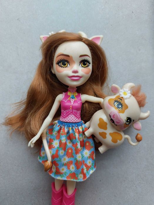 Lalka Enchantimals krowa