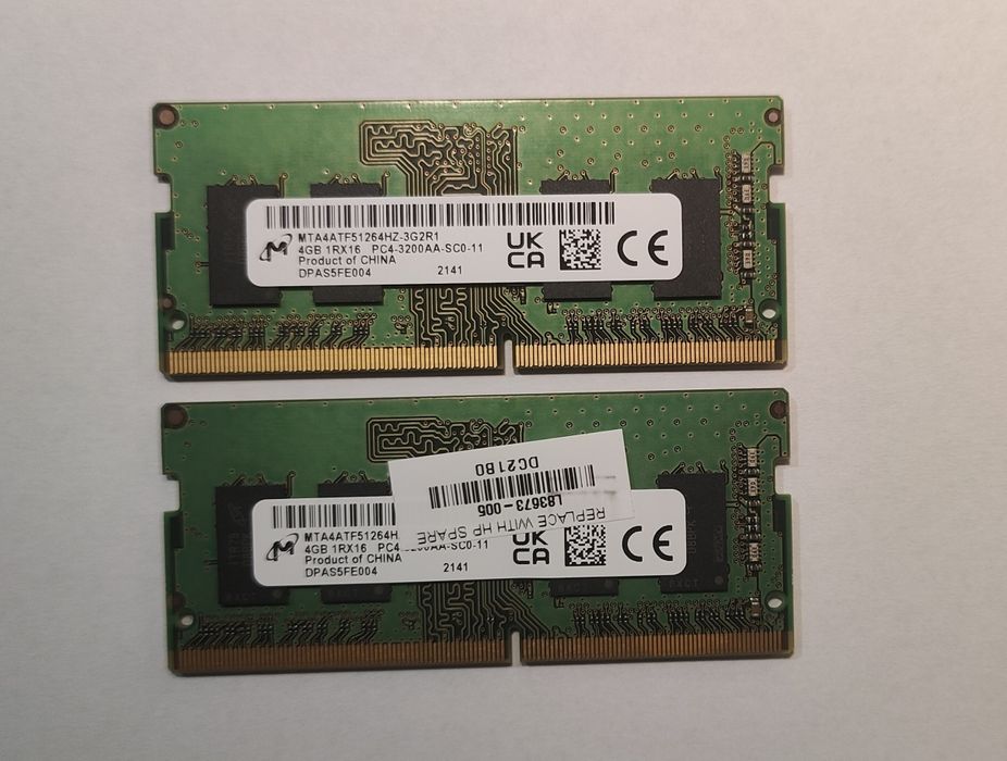 Пам'ять ddr4, so-dimm, 3200