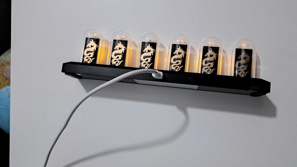 Relogio de tubo Nixie