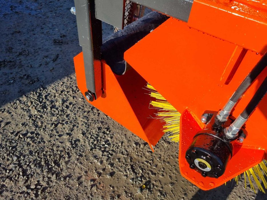 Zamiatarka drogowa Metal Technik 1,6m różne zaczepy.