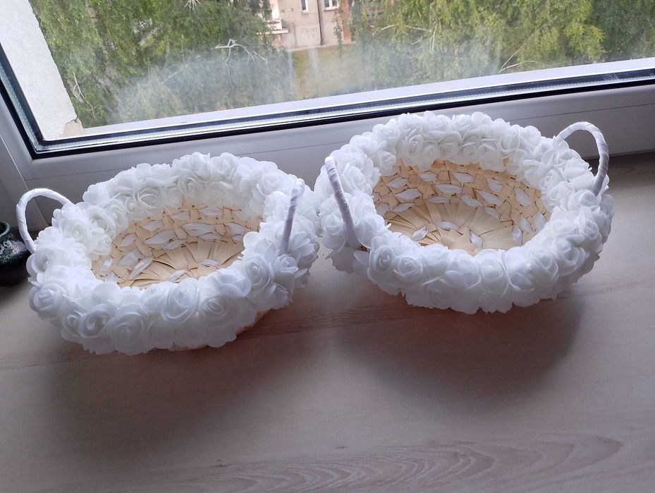 Koszyczki ślubne /  weselne/ oczepiny / zbieranie na wózek