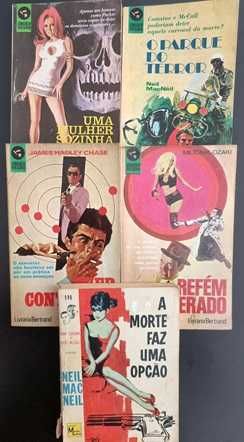 Livros policiais Anos 70