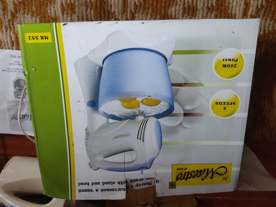 Міксер з чашею maestro mr 552