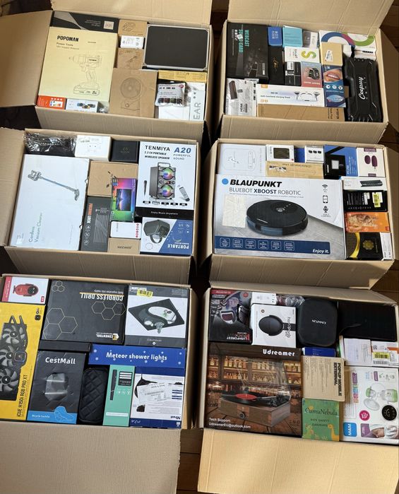 Бокси з Amazon / електроніка / мікс палети / Техніка оптом